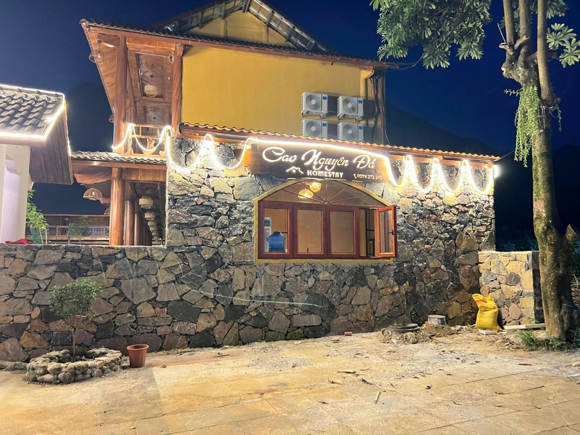 Cao Nguyen Da Homestay Meo Vac Zewnętrze zdjęcie